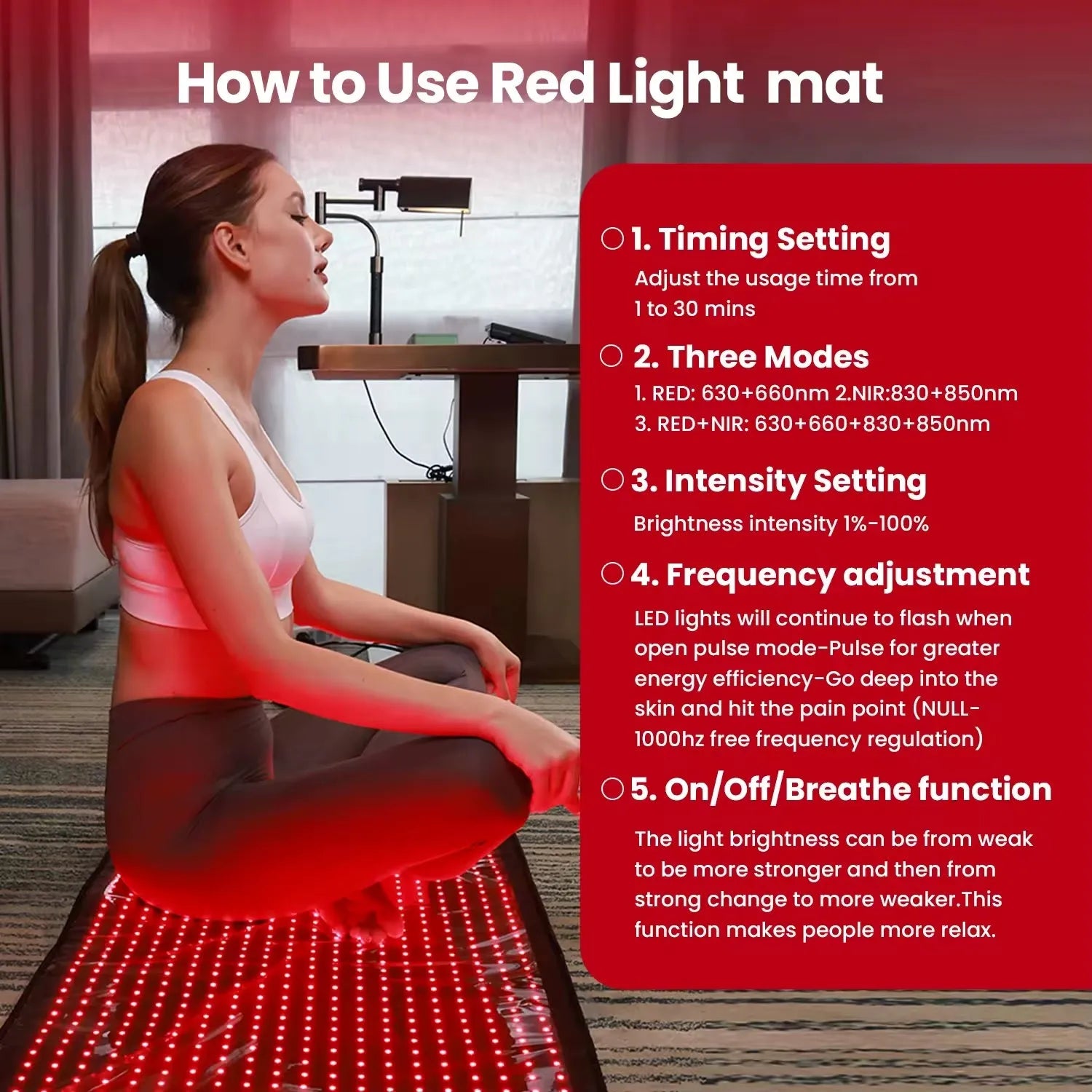 Red Light Therapy Mat