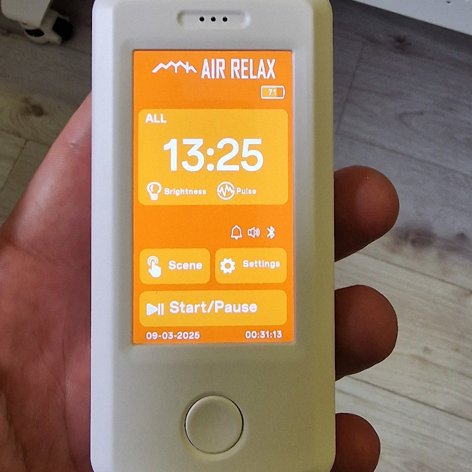 Red Light Therapy Bed Remote Control Touchscreen