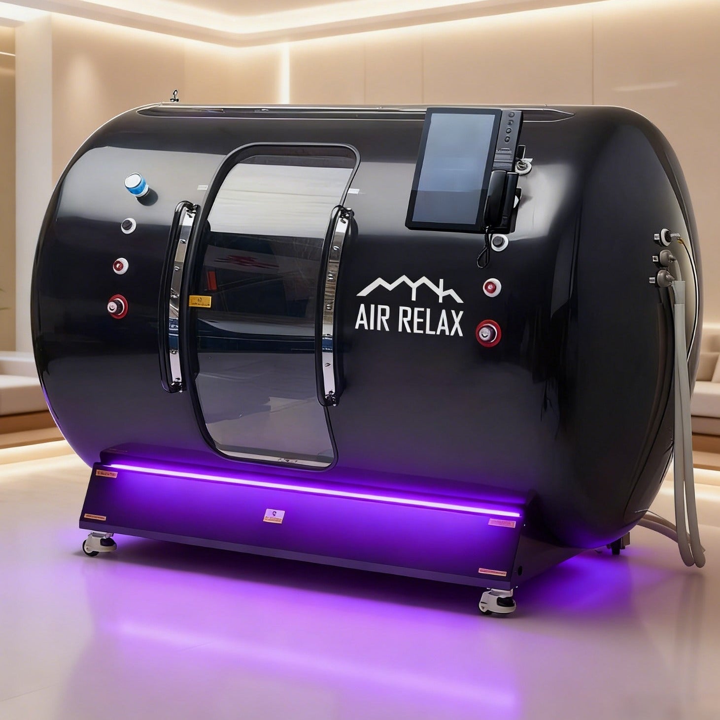 Hyperbarisk oksygen sittende kammer