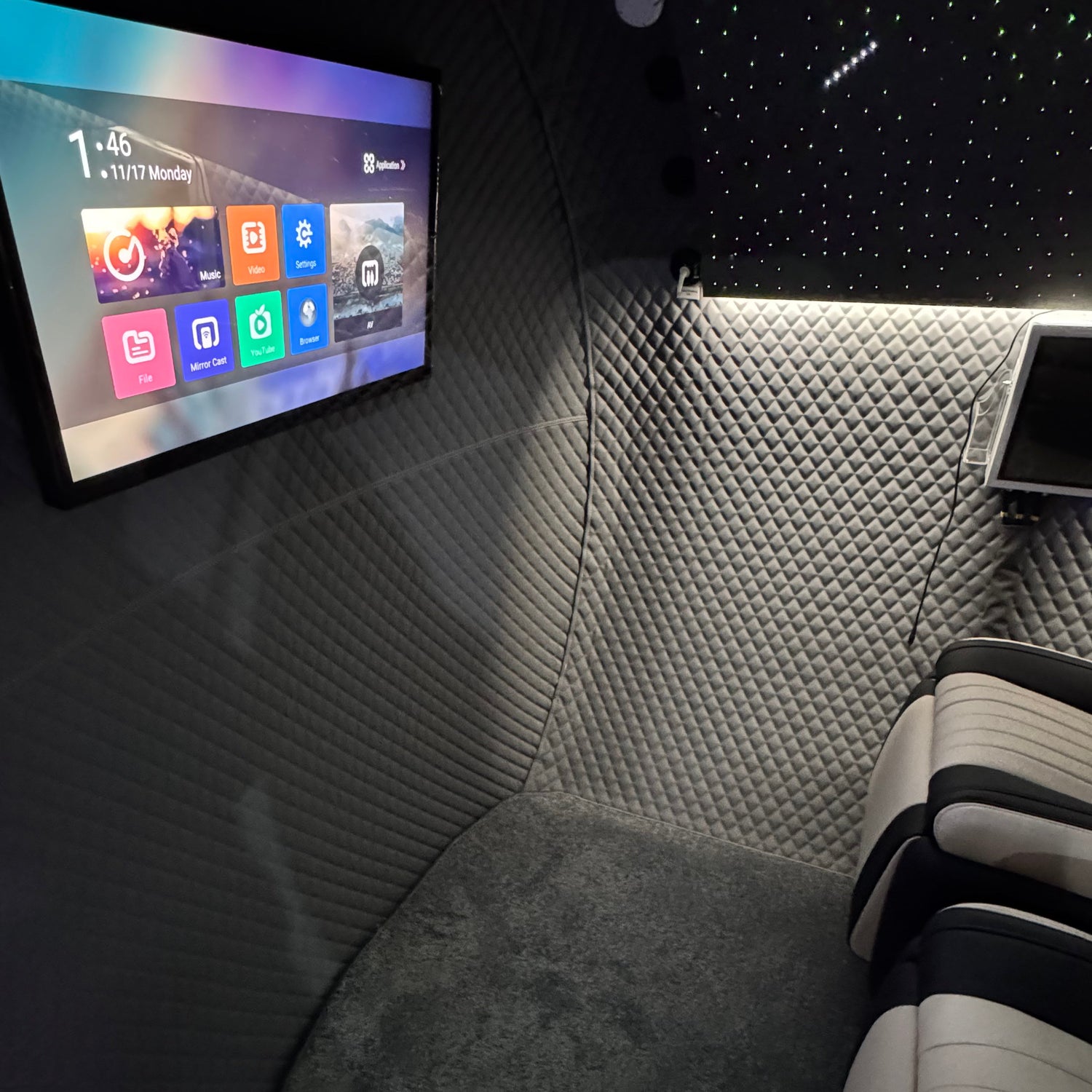 Hyperbarisk oksygen sittende kammer