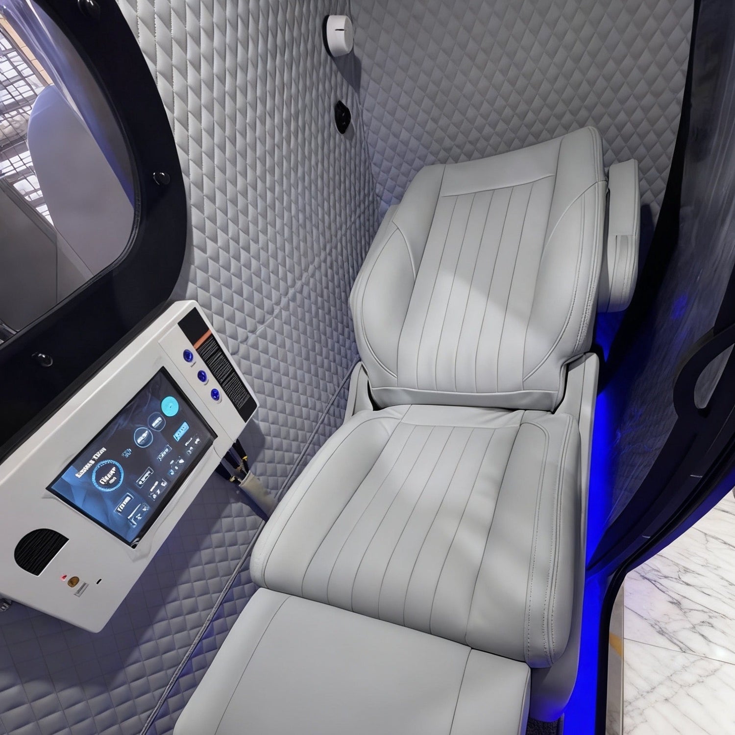 Hyperbarisk oksygen sittende kammer