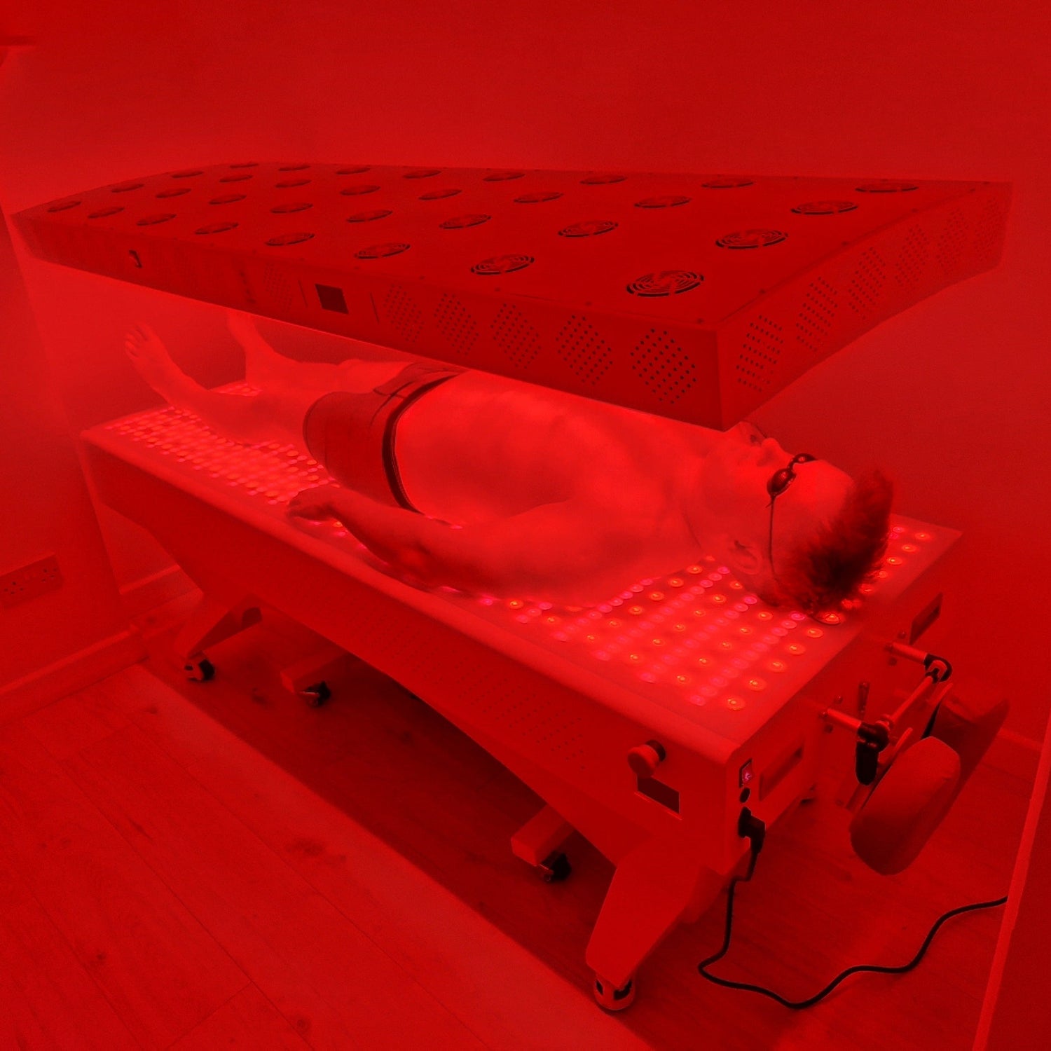 Rødt lys terapi seng