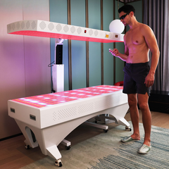 High-Intensity Red Light Therapy Bed for Clinics and Professionals