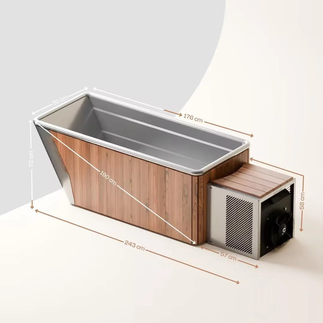 CoreChill XL Cold Plunge Bath – AIR RELAX EUROPE
