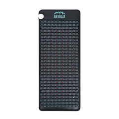 PEMF mat with red light therapy lights and featuring 'AIR RELAX' branding.
