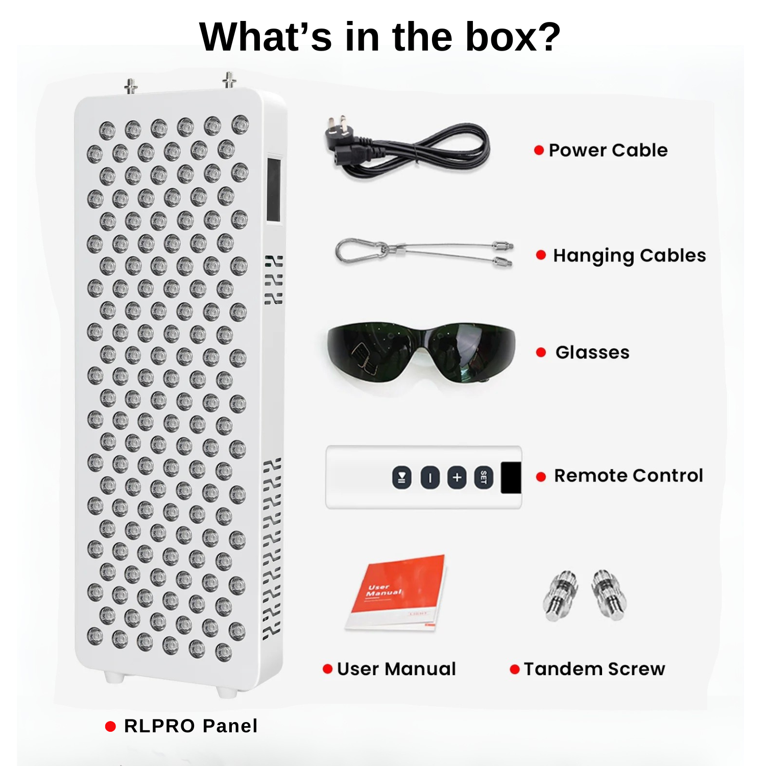 RLPRO R+ | NIR+ Full Spectrum Red Light Therapy Panels