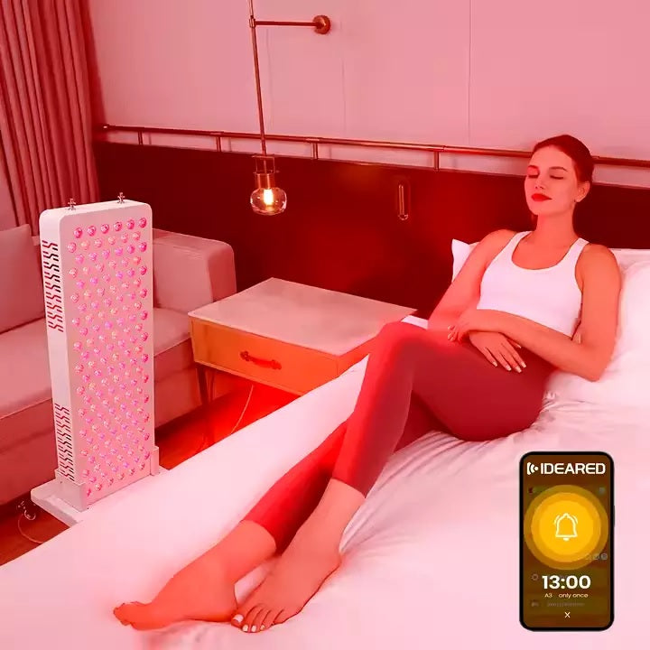 Pannello di terapia a luce rossa a 9 onde a spettro completo con APP