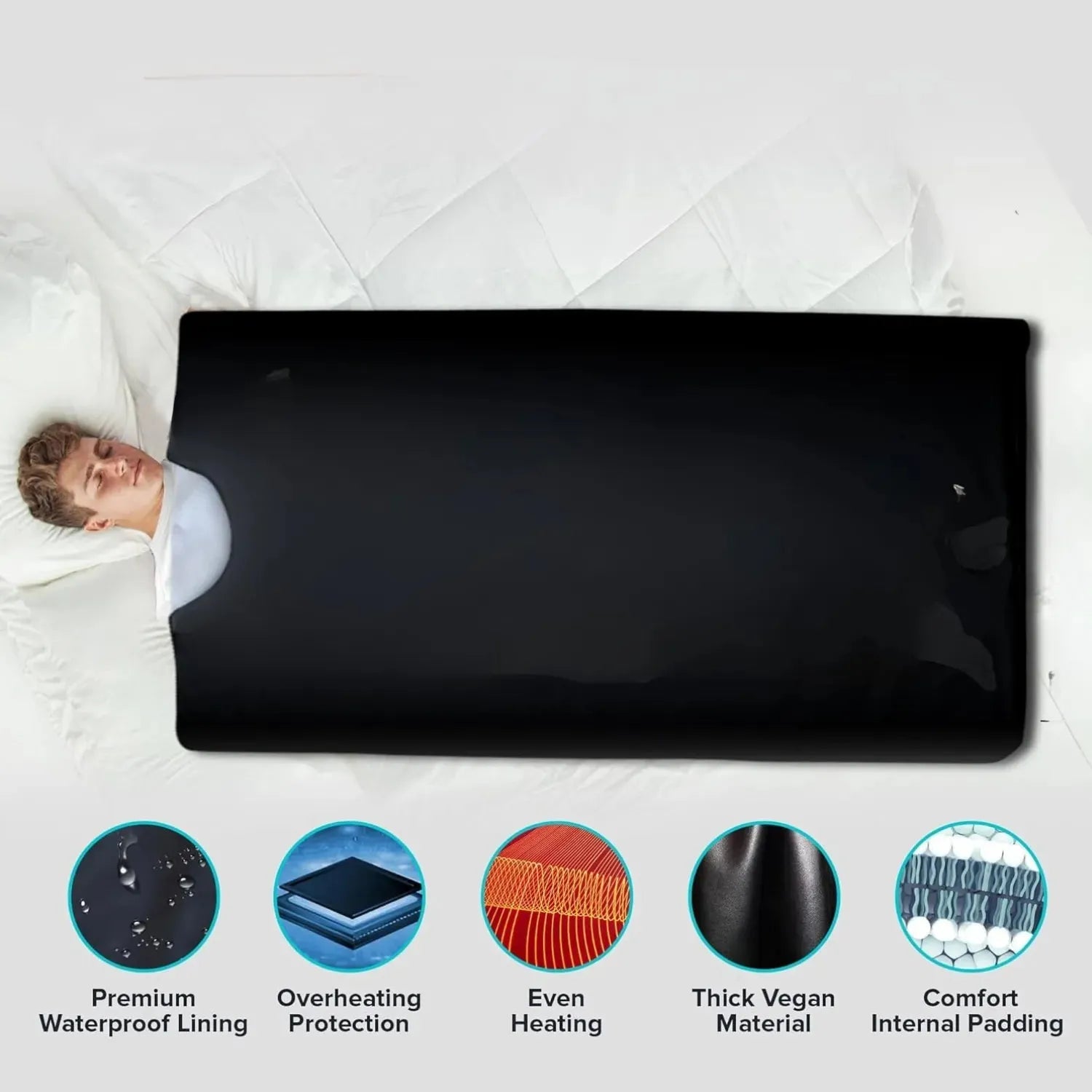 Infrared Sauna Blanket With Optional Cotton Towel Insert