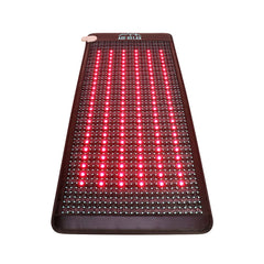 Red LED mat with 'AIR RELAX' branding on a white background